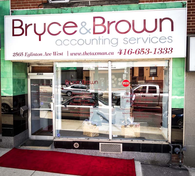 Bryce & Brown Accounting Services | 2565 Eglinton Ave W, York, ON M6M 1T3, Canada | Phone: (416) 653-1333