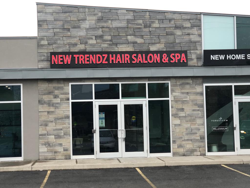 New Trendz Hair Salon & Spa | 8302 McLeod Rd, Niagara Falls, ON L2H 0Y7, Canada | Phone: (905) 354-1113
