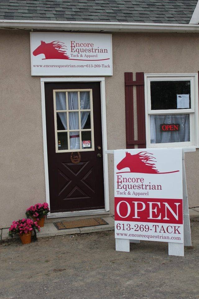 Encore Equestrian Tack and Apparel | 9 Grenville St, Burritts Rapids, ON K0G 1B0, Canada | Phone: (613) 269-8225