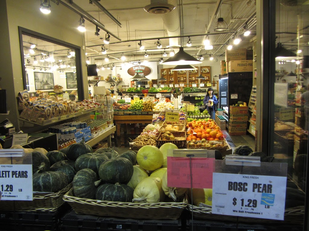 Kins Farm Market | 1160 Davie St Unit 150, Vancouver, BC V6E 1N1, Canada | Phone: (604) 687-8081