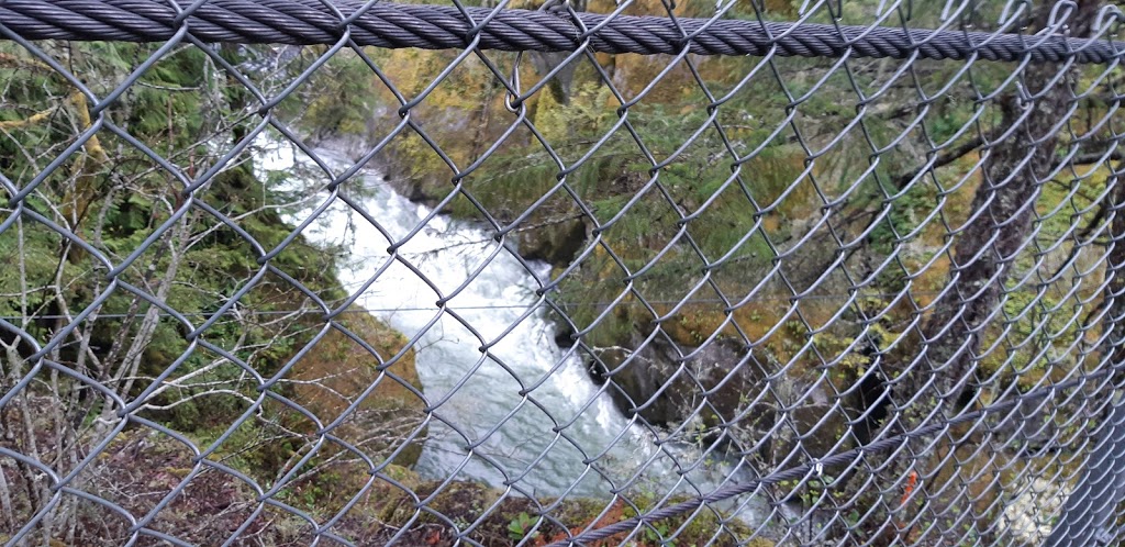 Haslam Creek Suspension Bridge | Trans Canada Trail, Lake Cowichan, BC V0R 2G0, Canada