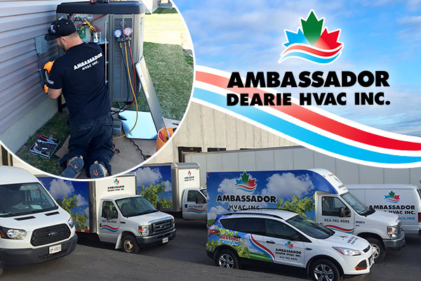 Ambassador Dearie Hvac | 101 Innes Park Way Unit 190, Ottawa, ON K1B 1E3, Canada | Phone: (613) 741-9595