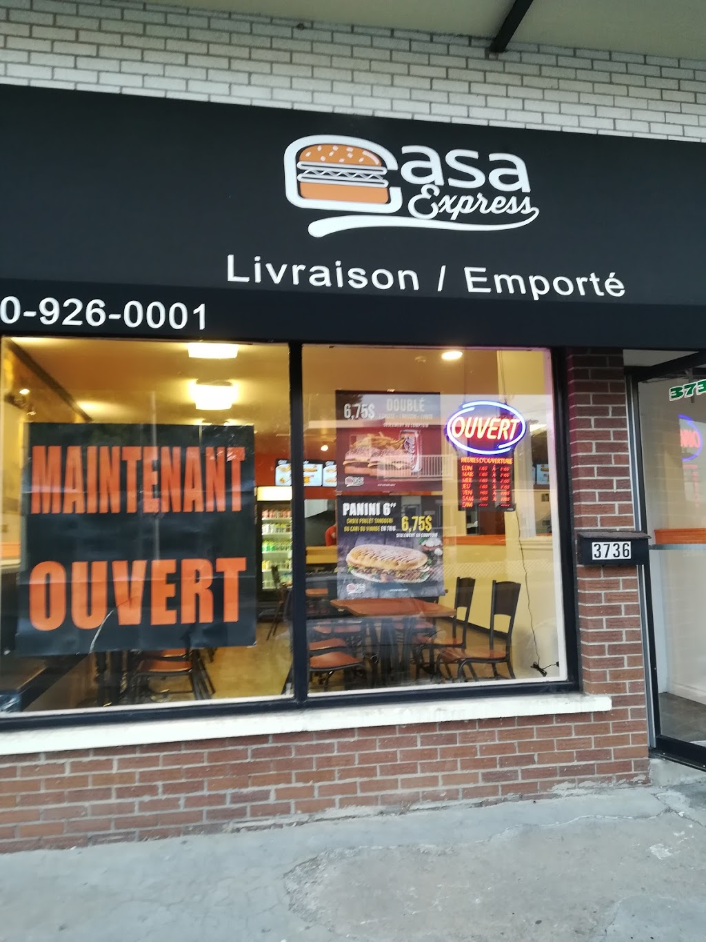 Casa Express | 3736 Grande Allée, Saint-Hubert, QC J4T 2V2, Canada | Phone: (450) 926-0001