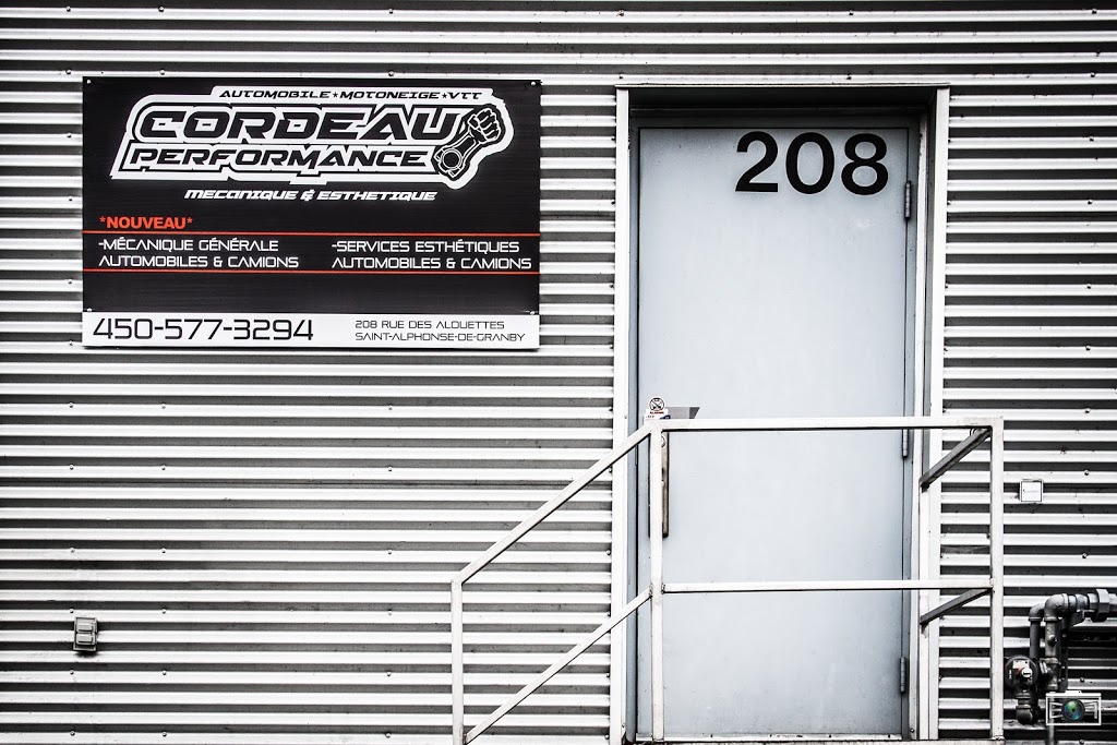 Cordeau Performance | 208 Rue des Alouettes, Saint-Alphonse-de-Granby, QC J0E 2A0, Canada | Phone: (450) 577-3294