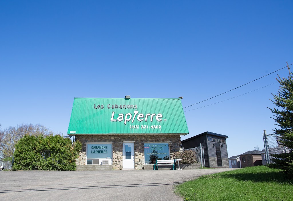 Les Cabanons Lapierre Inc | 1118 Chemin Olivier, Saint-Nicolas, QC G7A 2M8, Canada | Phone: (418) 831-4892