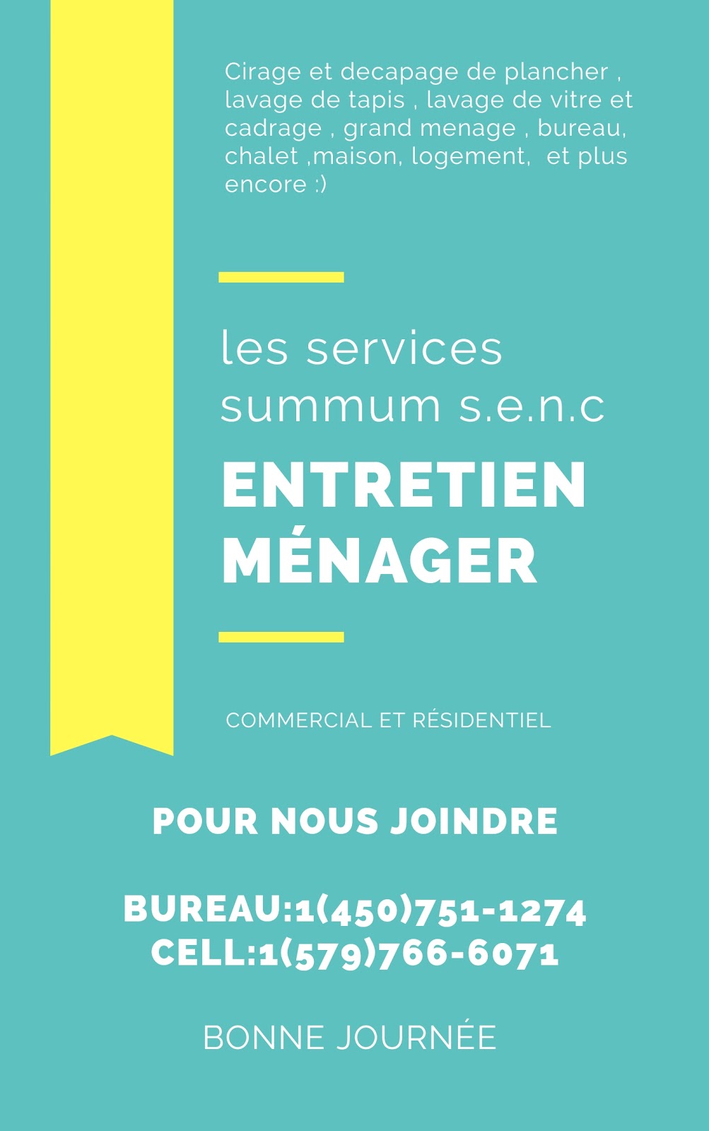 LES SERVICES SUMMUM SENC. | Rue Guilbault #8, Lourdes-de-Joliette, QC J0K 1K0, Canada | Phone: (579) 766-6071