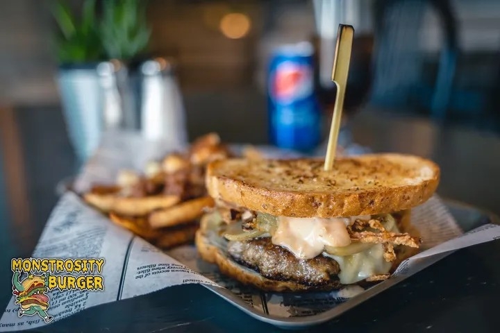 Monstrosity Burger | 2090 Corydon Ave, Winnipeg, MB R3P 1V5, Canada | Phone: (431) 276-6822