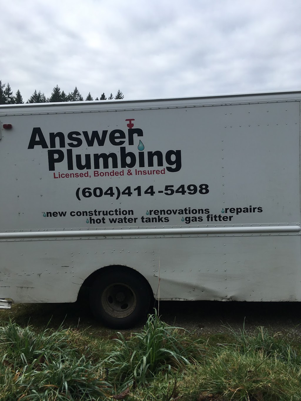 Answer Plumbing | 11181 BC-101, Powell River, BC V8A 0N5, Canada | Phone: (604) 414-5498