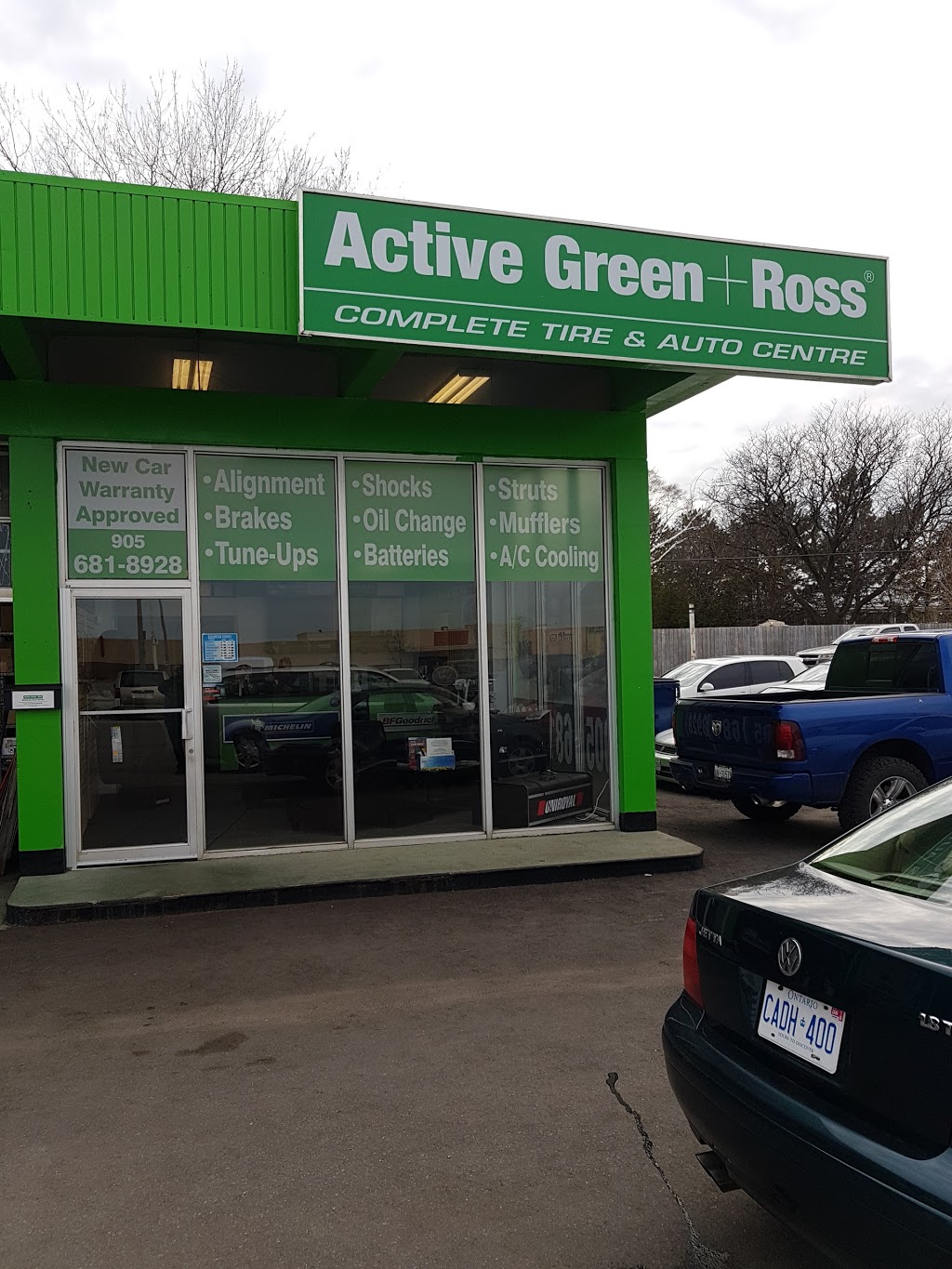 Active Green+Ross Tire & Automotive Centre | south of Fairview, 766 Guelph Line, Burlington, ON L7R 3N5, Canada | Phone: (905) 681-8928