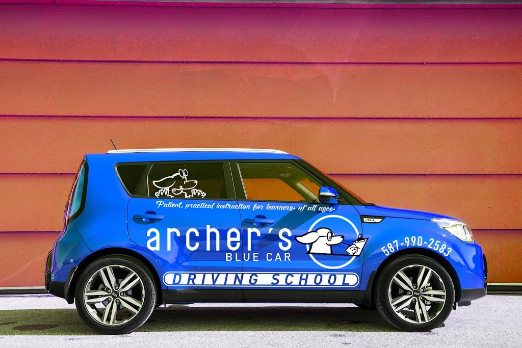 Archers Blue Car Driving School | 14014 159A Ave NW, Edmonton, AB T6V 1V6, Canada | Phone: (587) 990-2583