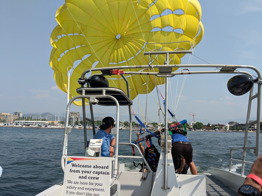 Ogopogo Parasail | 230 Queensway, Kelowna, BC V1Y 6S4, Canada | Phone: (250) 300-5538