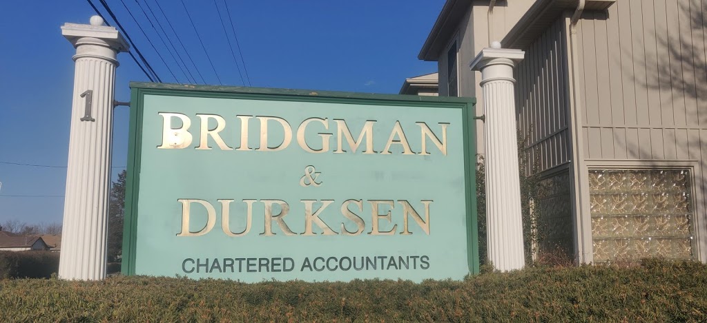 Bridgman & Durksen Chartered Professional Accountants | 1 Henegan Rd, Niagara-on-the-Lake, ON L0S 1J0, Canada | Phone: (905) 468-1659