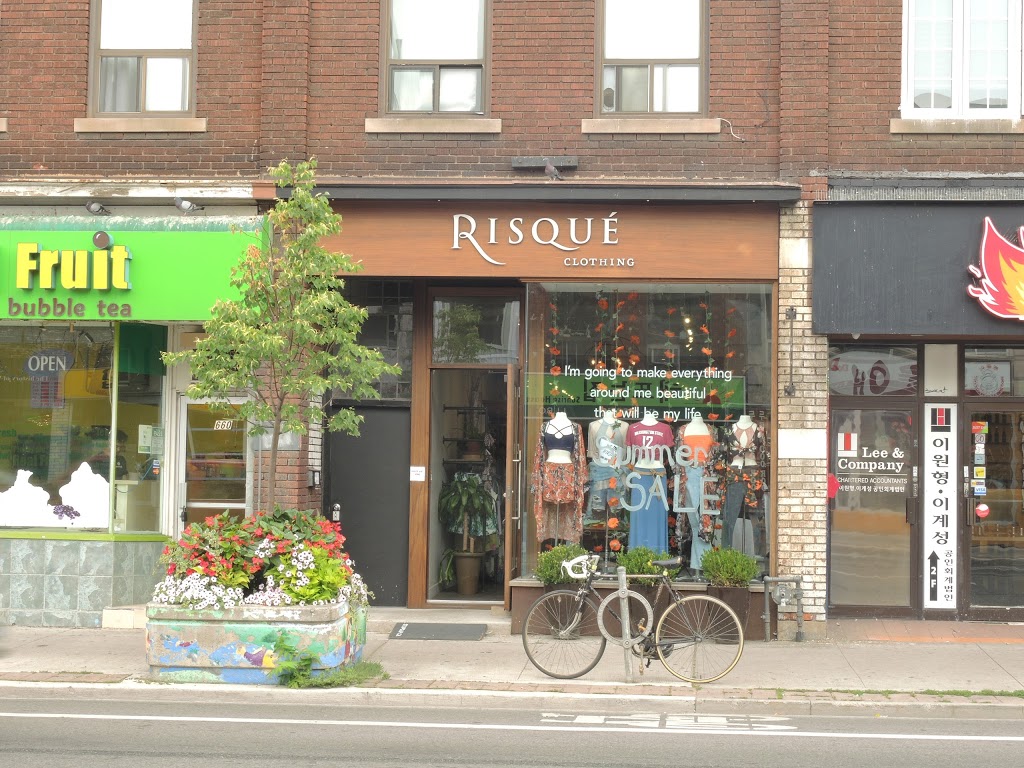 Risqué Clothing | 404 Bloor St W, Toronto, ON M5S 1X5, Canada | Phone: (416) 960-3325