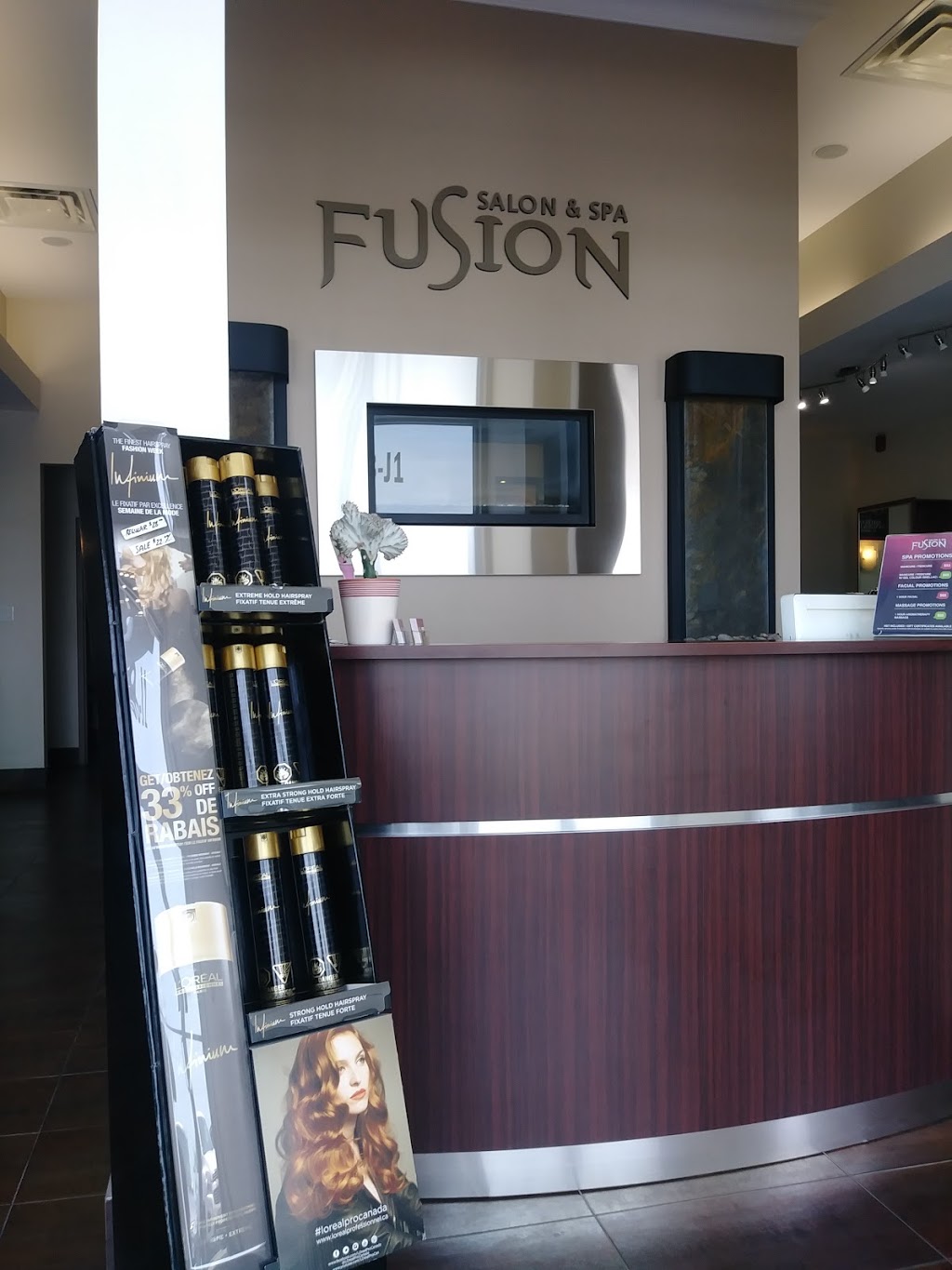 Fusion Salon & Spa | 308 Taunton Rd E j1, Whitby, ON L1R 0H4, Canada | Phone: (905) 655-1101