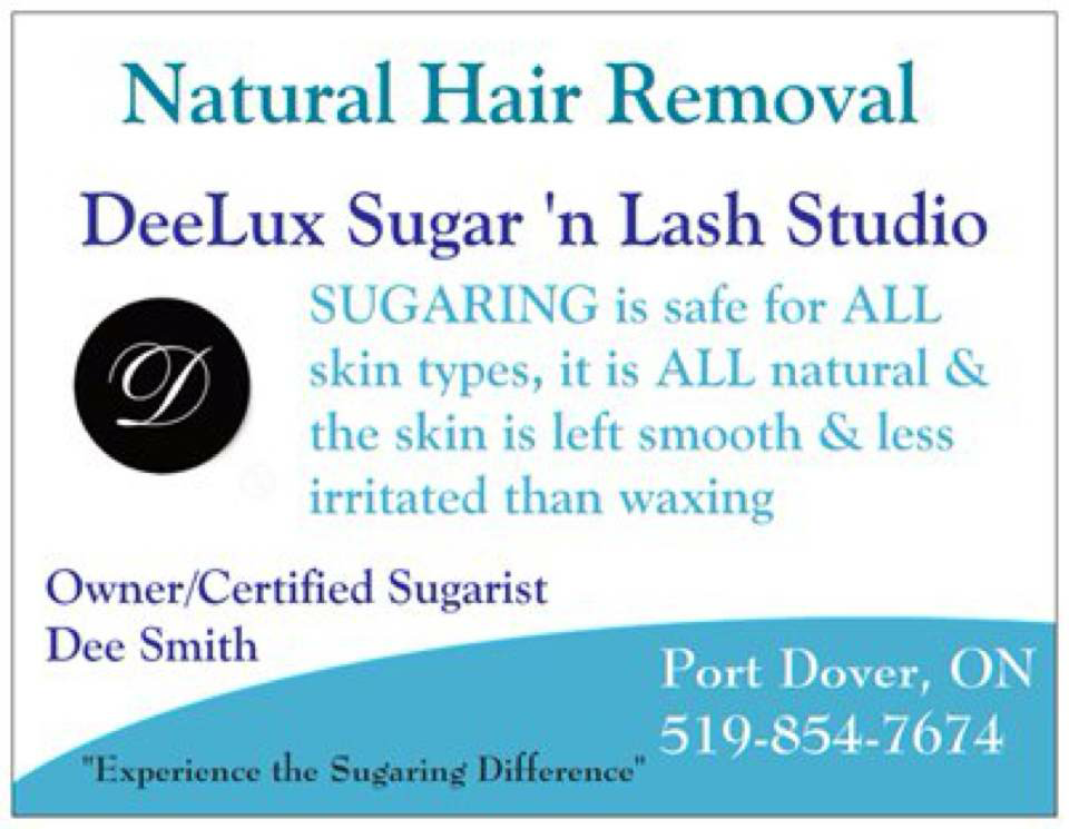 Deelux Sugar and Lash Studio | 2 Roselawn Ct, Port Dover, ON N0A 1N4, Canada | Phone: (519) 854-7674