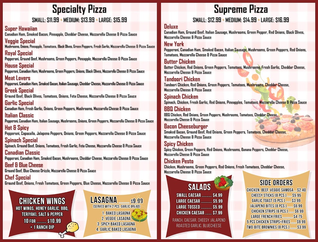 Royal Crown Pizza Inc. | 101 - 401 8th St, New Westminster, BC V3M 3R5, Canada | Phone: (604) 544-6221