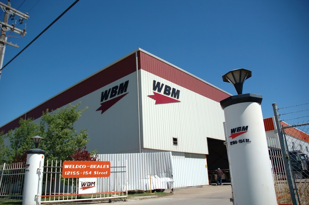 Weldco-Beales Manufacturing (WBM) | 12155 154 St, Edmonton, AB T5V 1J3, Canada | Phone: (780) 454-5244