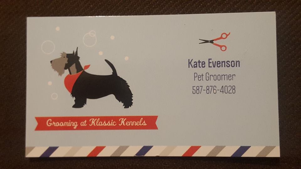 Grooming By Kate | Range Road & 1.8 km North of Hwy Suite A, Red Deer, AB T4N 5E1, Canada | Phone: (587) 876-4028