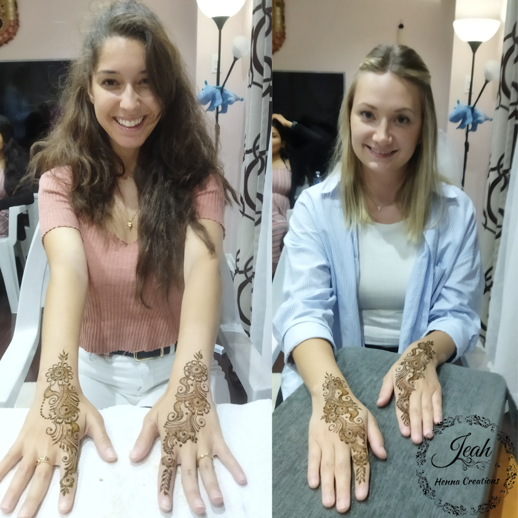 Jeah Henna Creations | 335 Rathburn Rd W, Mississauga, ON L5B 0C8, Canada | Phone: (647) 891-5416