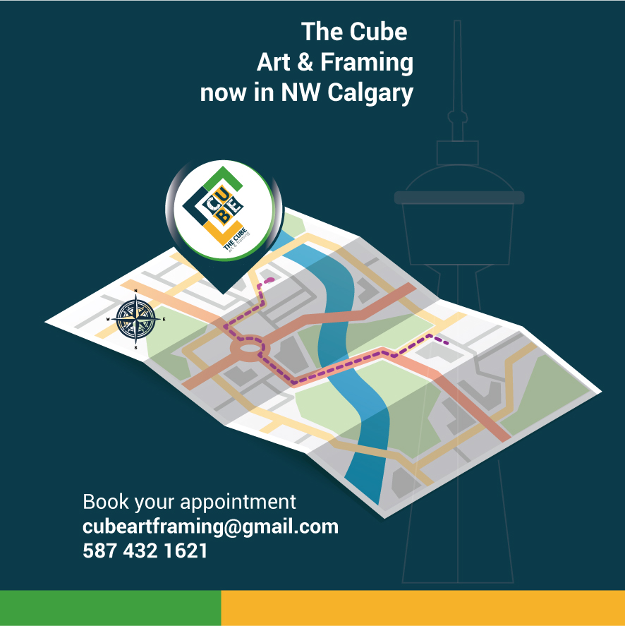 The Cube Art and framing | 28 Royal Manor NW, Calgary, AB T3G 5T7, Canada | Phone: (587) 432-1621