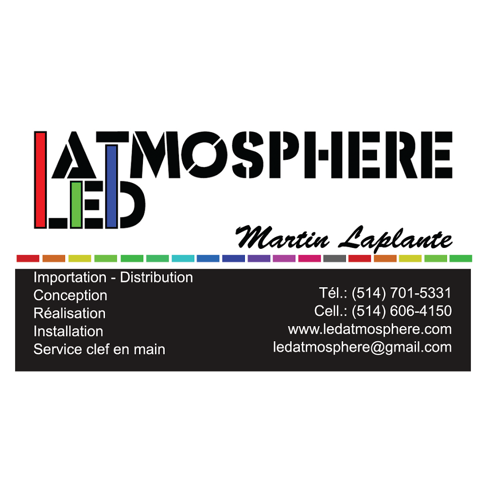 LED Atmosphere | 11610 Rue Maisonneuve, Mirabel, QC J7J 2P7, Canada | Phone: (514) 606-4150