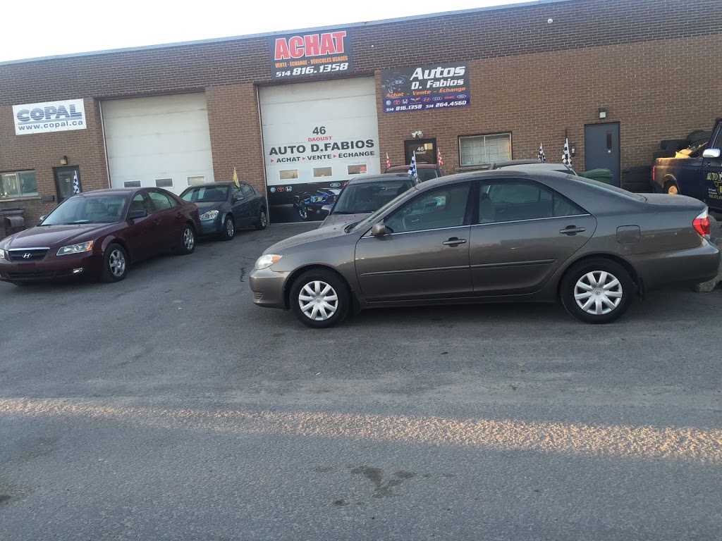 Autos D Fabios | 46 Rue Daoust, Saint-Eustache, QC J7R 5B5, Canada | Phone: (450) 983-6119