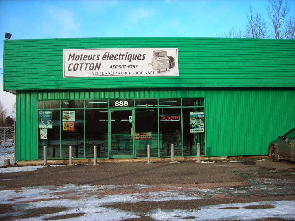 Moteur électrique Cotton | 888 QC-116, Acton Vale, QC J0H 1A0, Canada | Phone: (450) 549-4003