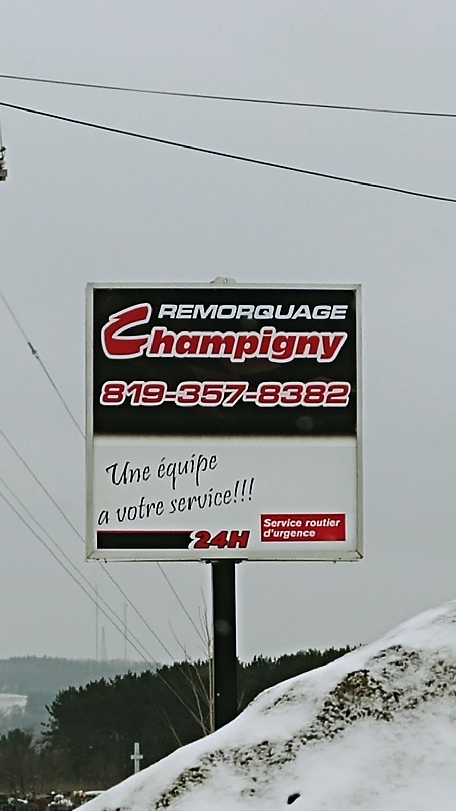 Remorquage Champigny | 295 Av. Pie-X, Victoriaville, QC G6R 0L6, Canada | Phone: (819) 357-8382