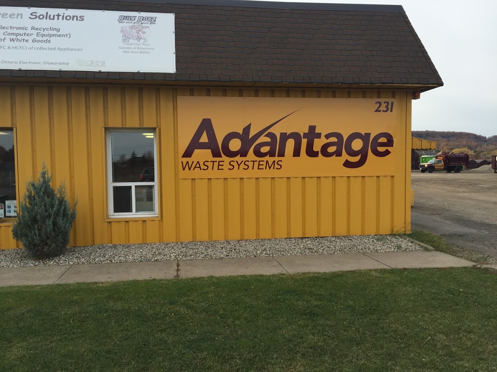 Advantage Waste Systems | 231 S Service Rd, Grimsby, ON L3M 1Y6, Canada | Phone: (888) 393-7687