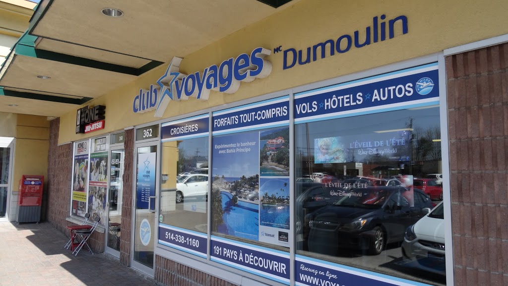 Club Voyages Dumoulin Boisbriand | 362 Chemin de la Grande-Côte, Boisbriand, QC J7G 1B1, Canada | Phone: (514) 338-1160