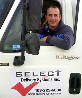 Select Delivery Systems Inc. | Bay 1, 3815 – 61 Avenue SE, Calgary, AB T2C 1V5, Canada | Phone: (403) 225-6080