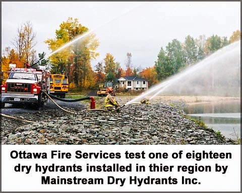 Mainstream Dry hydrants Incorporated | A - 21 Main Street South, Newmarket, Ontario, Canada L3Y 3Y1 613-622, Arnprior, ON 0990, Canada | Phone: (613) 622-0990