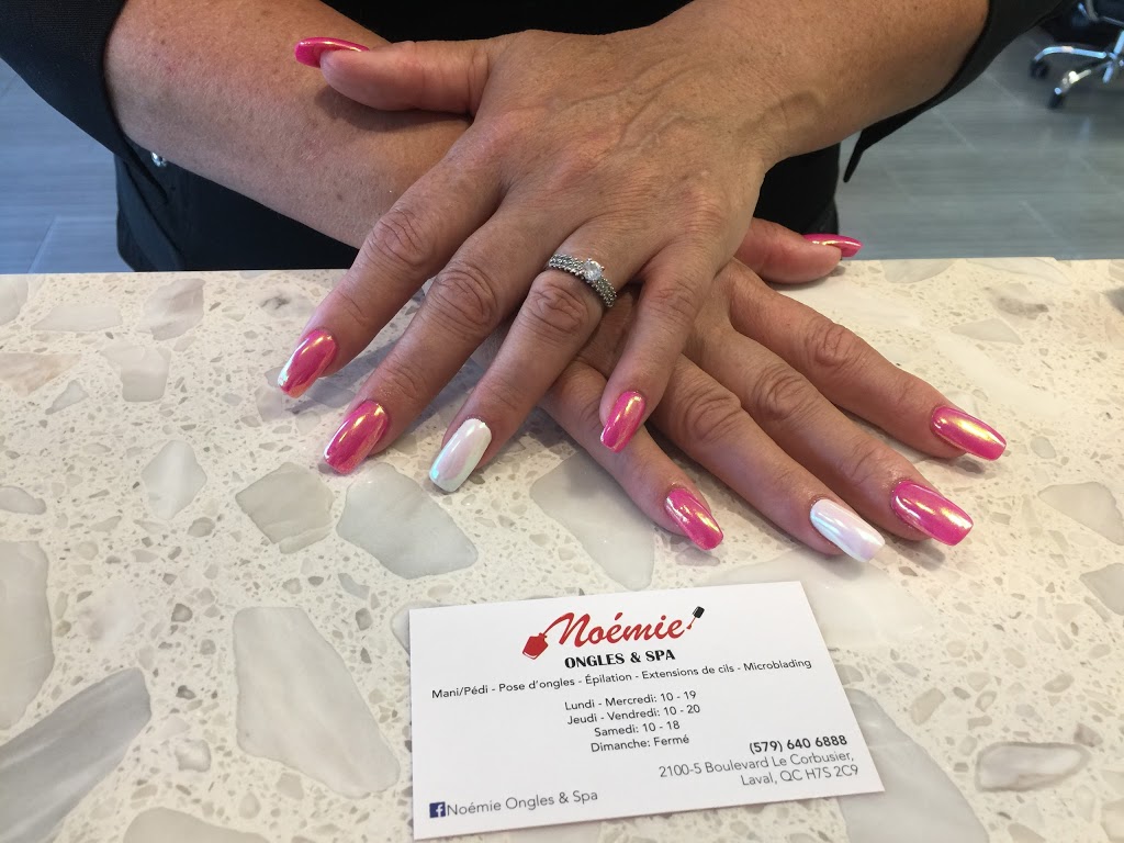 Noémie Ongles & Spa | 2100 Boulevard le Corbusier Local 5, Laval, QC H7S 2C9, Canada | Phone: (579) 640-6888