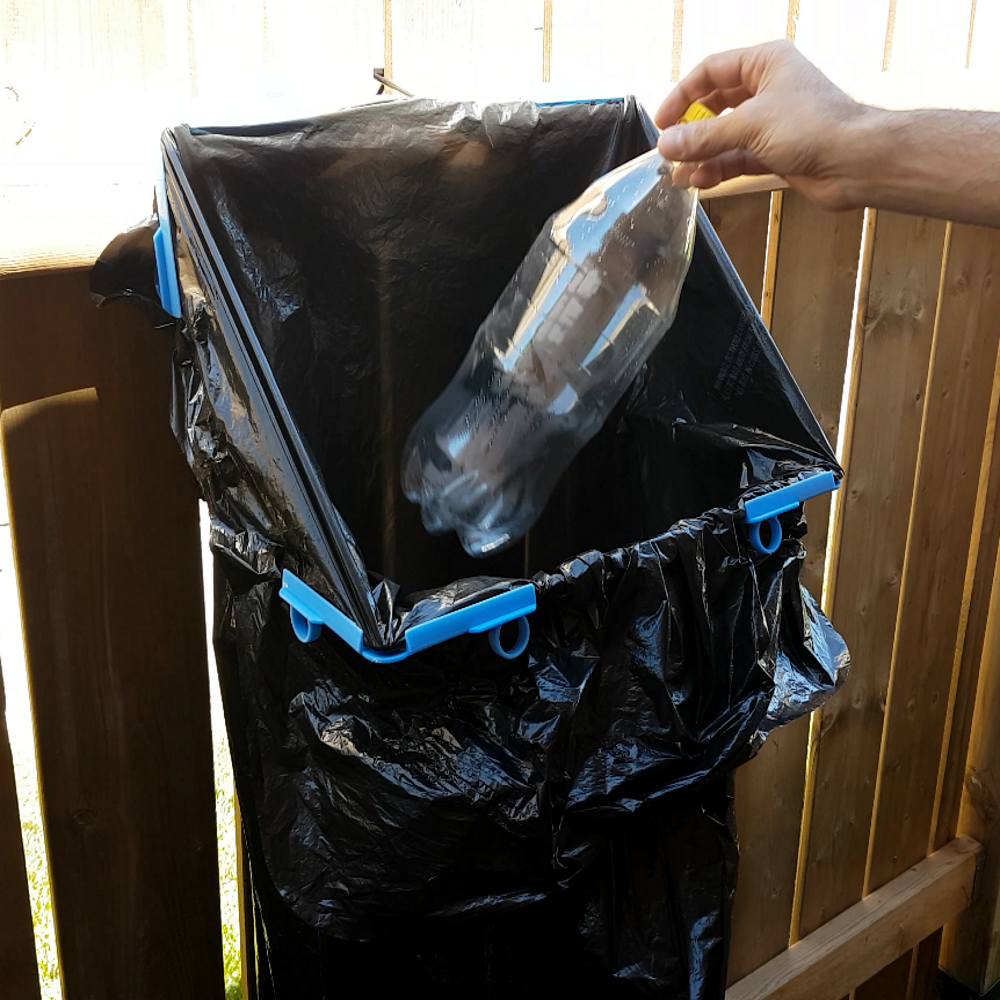 BagEZ trash can bag holder multi purpose | 74 Parkside Dr, Brampton, ON L6Y 2G9, Canada | Phone: (647) 608-1607