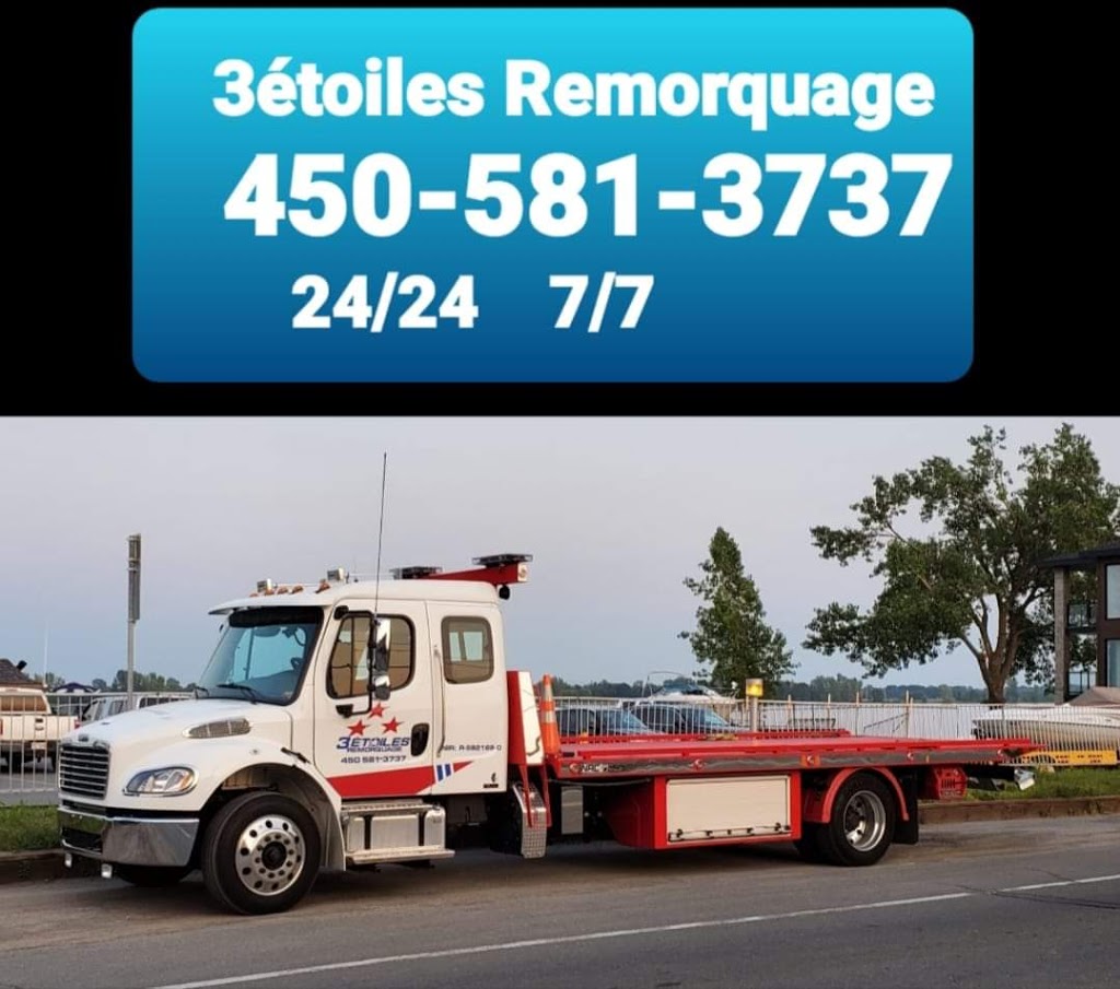 Remorquage Trois Etoiles Inc | 3255 Rue Saint Paul, Repentigny, QC J5Z 4C7, Canada | Phone: (450) 581-3737