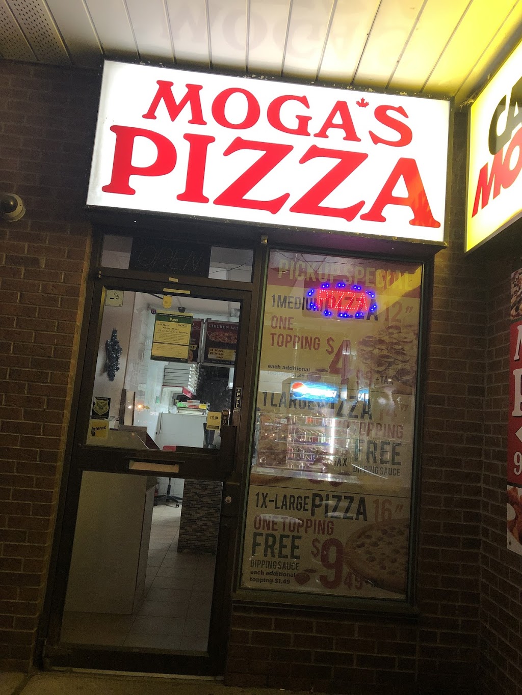 Mogas Pizza Inc | 2200 Queen St E, Brampton, ON L6S 4G9, Canada | Phone: (905) 791-6600