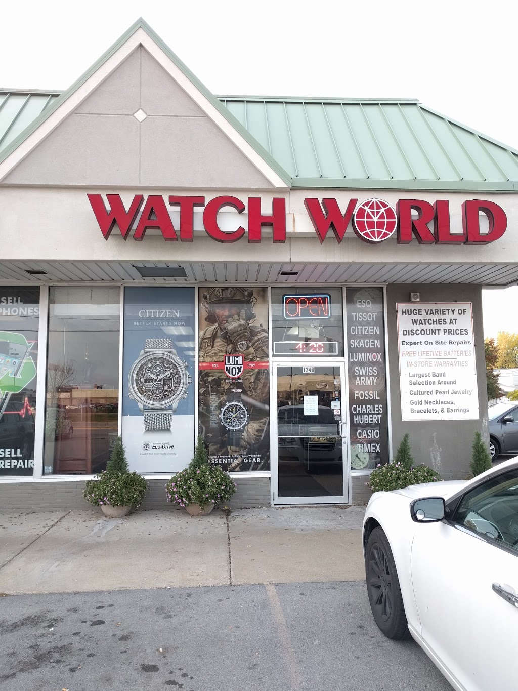 Watch World | 1248 Niagara Falls Blvd, Tonawanda, NY 14150, USA | Phone: (716) 835-2241