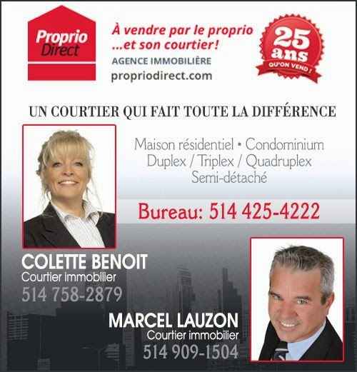 Équipe Colette Benoît | 41 Grand Boulevard, LÎle-Perrot, QC J7V 4W3, Canada | Phone: (514) 425-4222