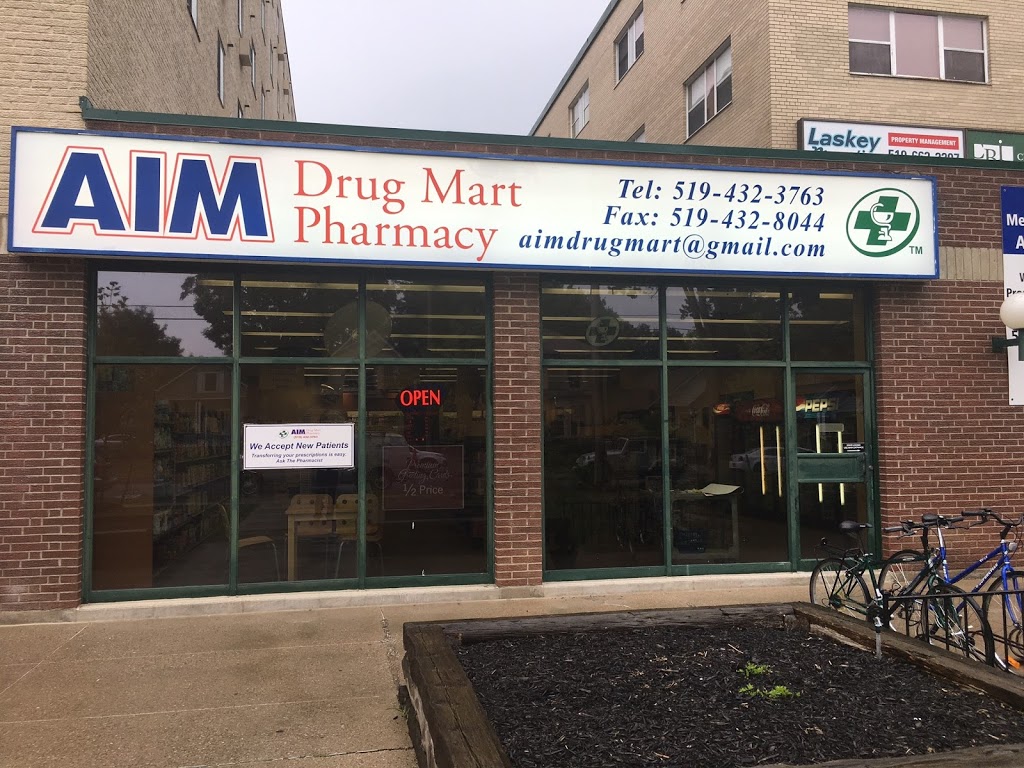 Aim Drug Mart Pharmacy | 450 Central Ave, London, ON N5B 2E8, Canada | Phone: (519) 432-3763