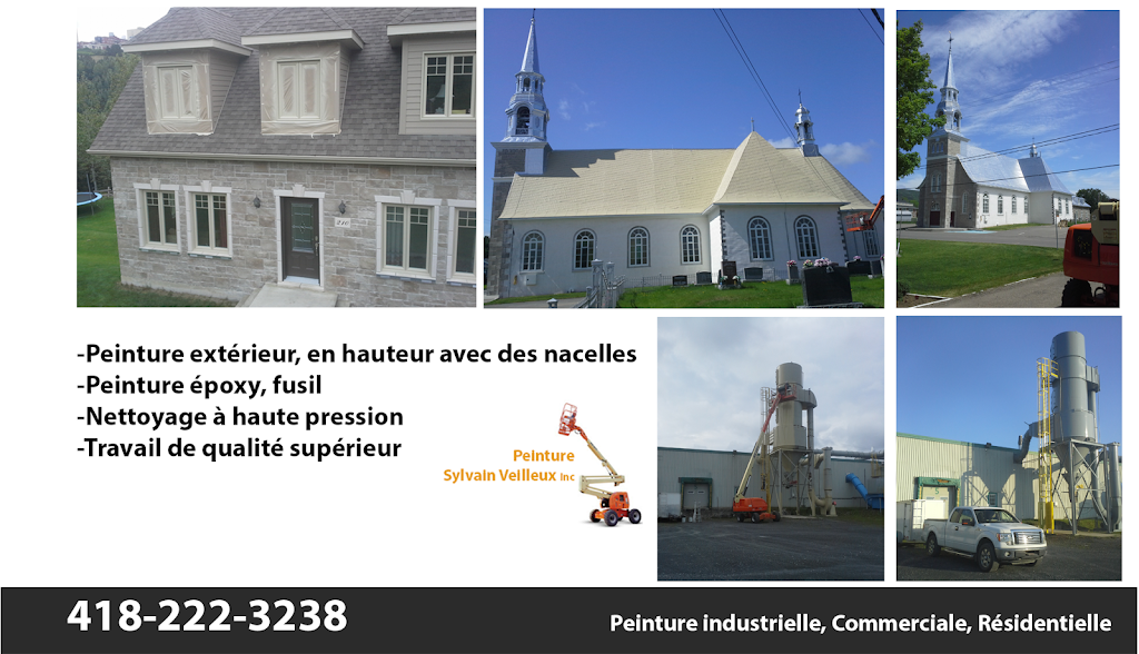 Peinture Sylvain Veilleux Inc | 696 21e Avenue, Beauceville, QC G5X 1E4, Canada | Phone: (418) 222-3238