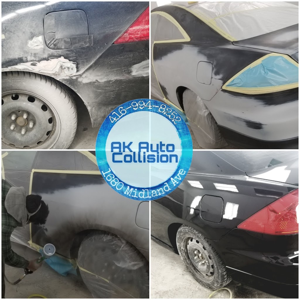 AK Auto Collision | 124 Manville Rd #2, Scarborough, ON M1L 4J5, Canada | Phone: (416) 994-8252