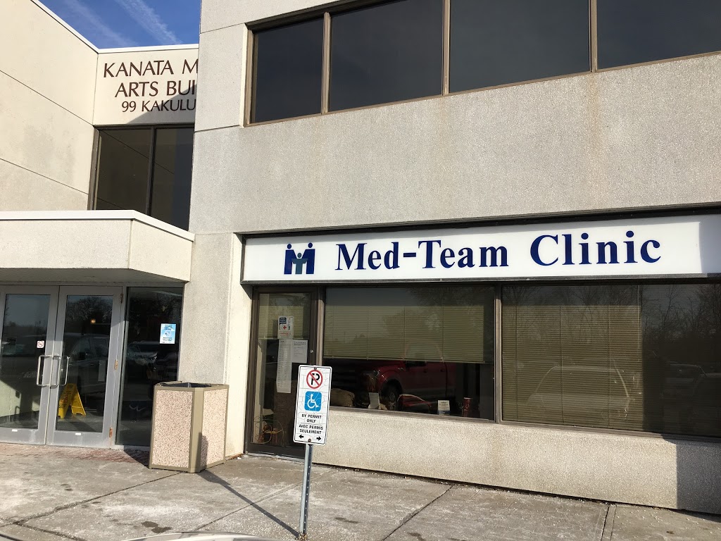 Med-Team Clinic | 99 Kakulu Rd, Kanata, ON K2L 3C8, Canada | Phone: (613) 592-1448