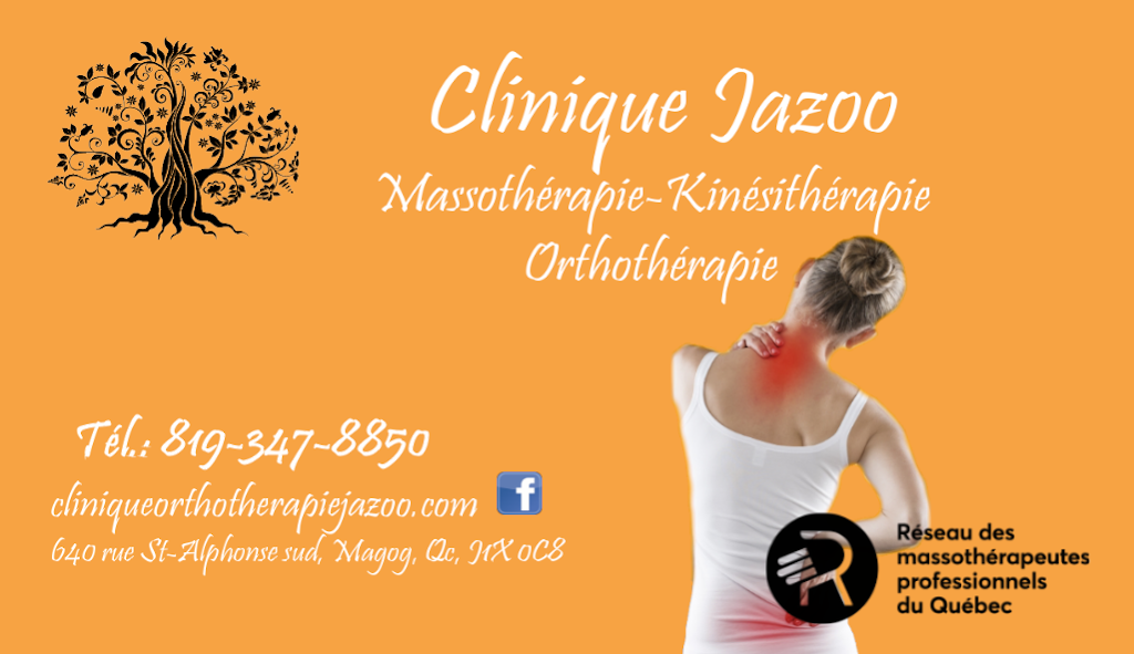 Clinique Jazoo | 640 Rue Saint-Alphonse S, Magog, QC J1X 0C8, Canada | Phone: (819) 347-8850