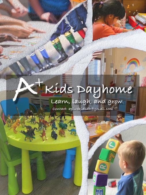 A+ kids dayhome | 89 Everbrook Dr SW, Calgary, AB T2Y 0A4, Canada | Phone: (587) 718-4224