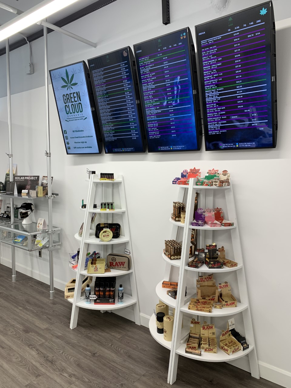 The Green Cloud Cannabis - Etobicoke | 557 Dixon Rd, Etobicoke, ON M9W 6K1, Canada | Phone: (416) 551-3823