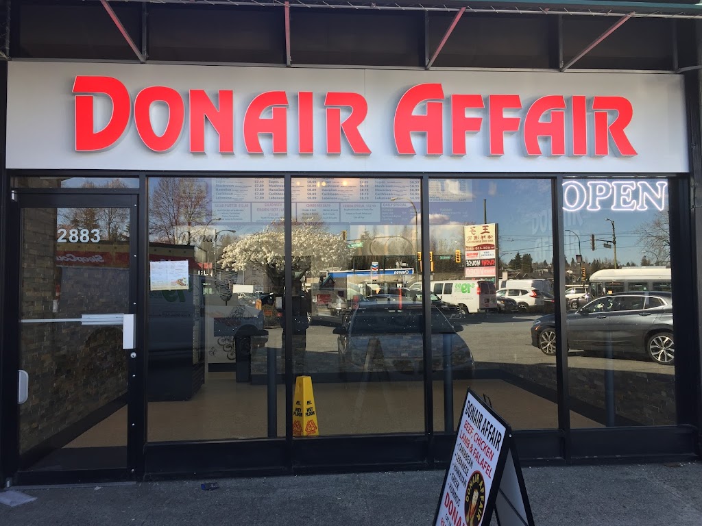Donair Affair | 2883 Grandview Hwy, Vancouver, BC V5M 2E1, Canada | Phone: (604) 564-9550