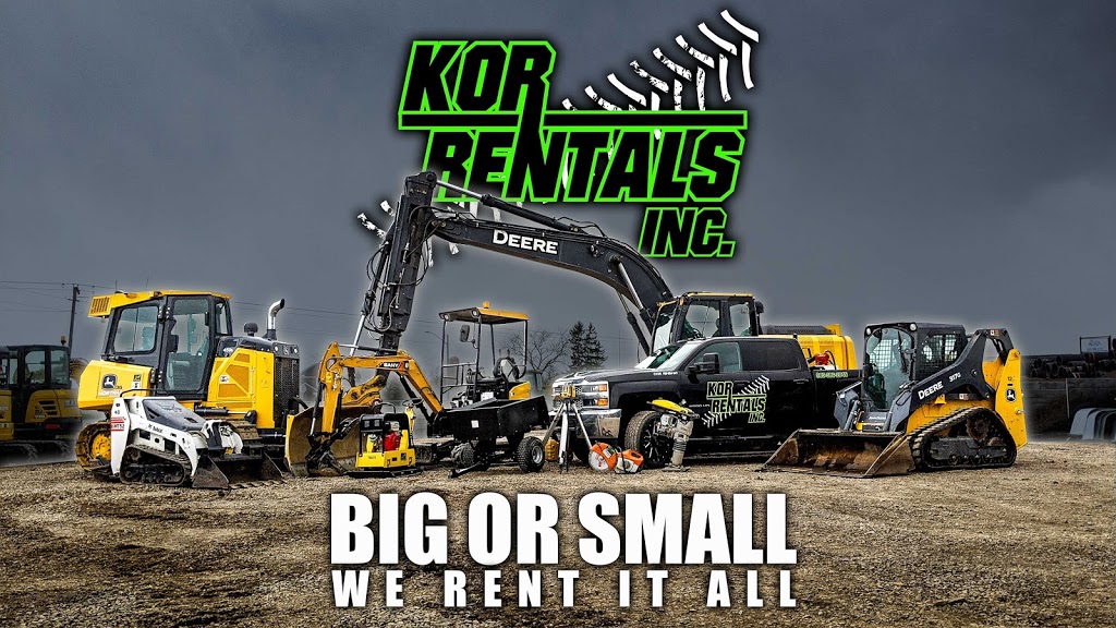 Kor Rentals | 5377 Elcho Rd, Wellandport, ON L0R 2J0, Canada | Phone: (905) 386-2045