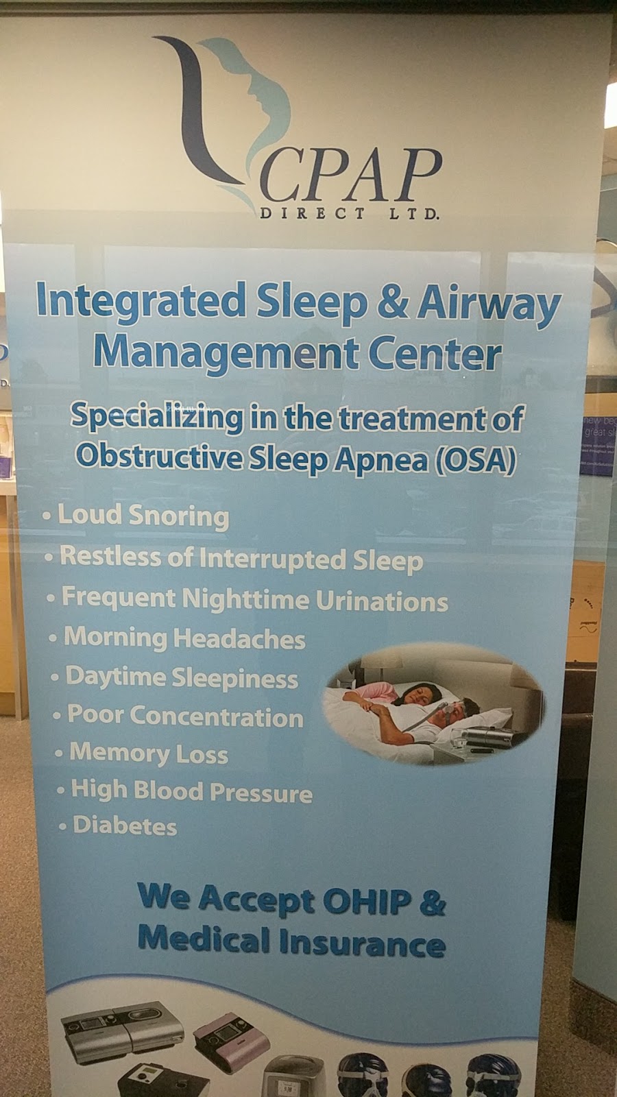 CPAP DIRECT LTD. | 1099 Kingston Rd suite 205, Pickering, ON L1V 1B5, Canada | Phone: (905) 831-4783