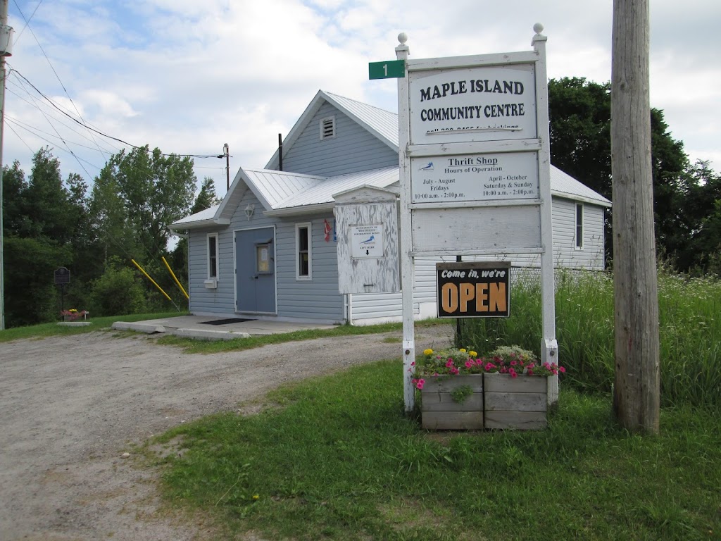 Maple Island Thrift Shop | 1 Maple Island Rd, Whitestone, ON P0A 1G0, Canada | Phone: (705) 389-2350