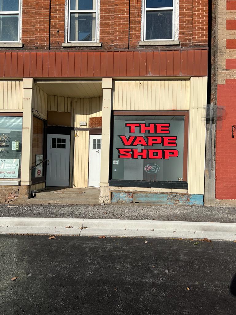 The Vape Shop | 40 Mill St, Stirling, ON K0K 3E0, Canada | Phone: (647) 574-4727